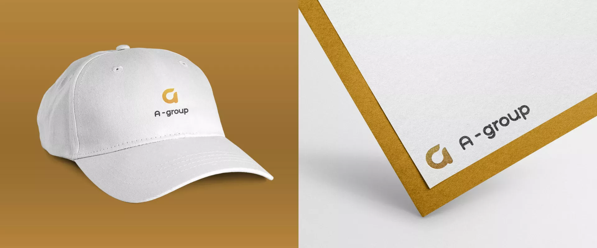 Разработка логотипа для компании «А-ГРУПП» в Приозерске