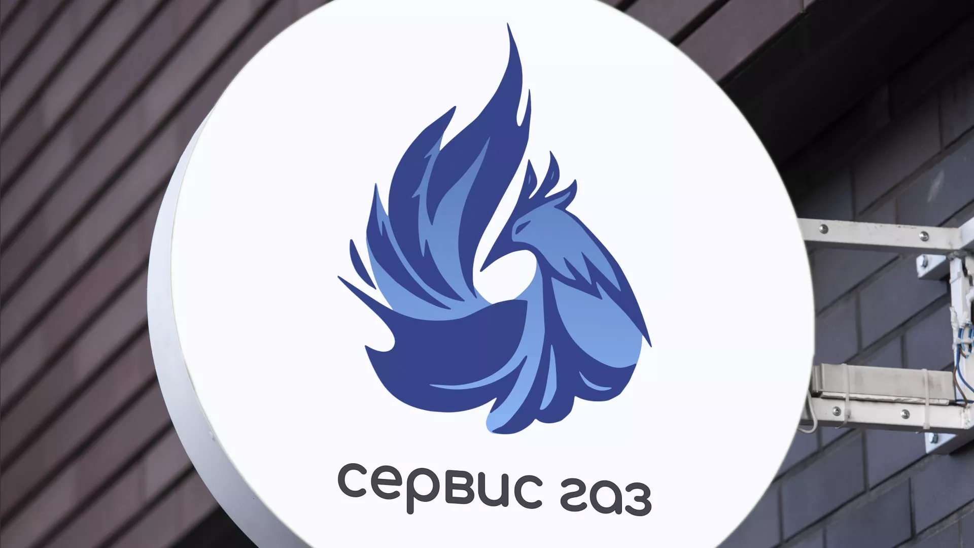 Создание логотипа «Сервис газ» в Приозерске