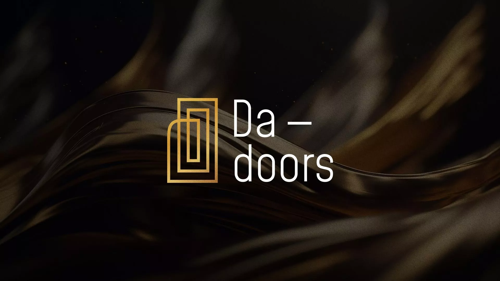 Разработка логотипа для компании «DA-DOORS» в Приозерске